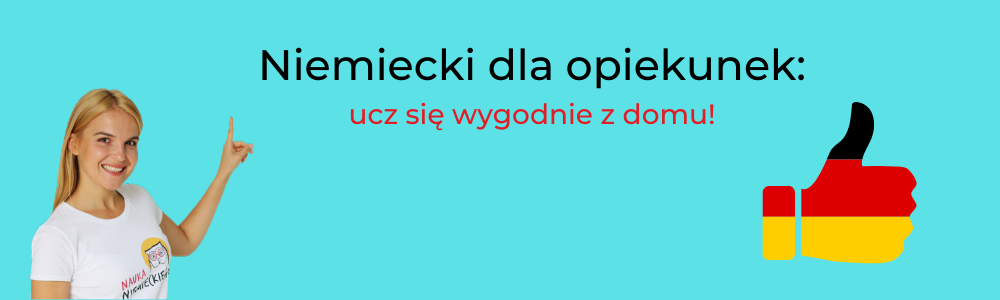 wzkazuje na grafike na ktorej jest napisane niemiecki dla opiekunek