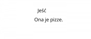 przyklad fiszki ze zdaniem 