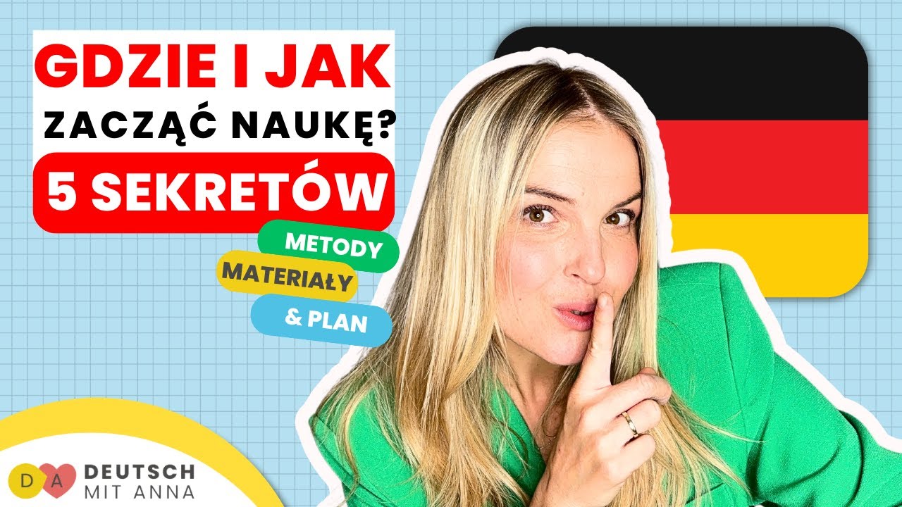 Obejrzyj zanim zaczniesz uczyć się niemieckiego 🇩🇪